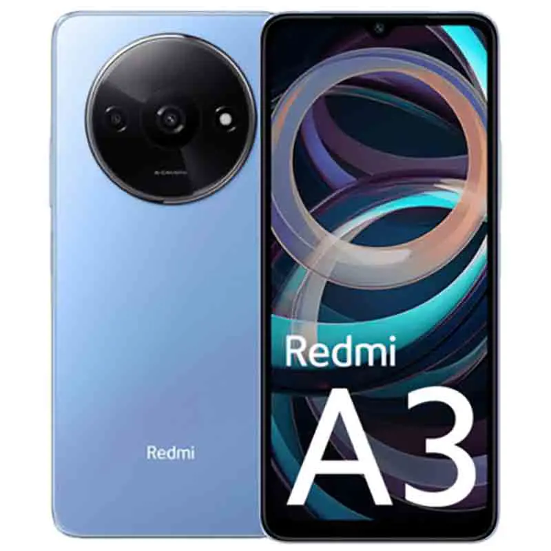 تصویر محصول گوشی شیائومی Redmi A3 4G | حافظه 128 رم 4 گیگابایت ابی