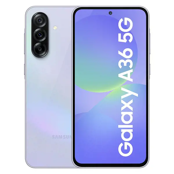 تصویر محصول گوشی سامسونگ  A36 5G | حافظه 256 رم 8 گیگابایت بنفش